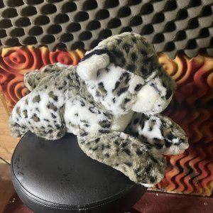 Bj Toy Company Spotted Jungle Leopard Cat Stuffed Animal 16" Long